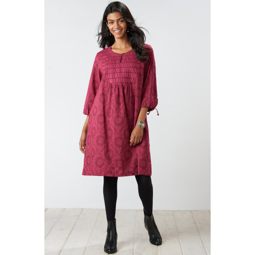 Neerja Organic Dress - Cranberry Neerja Organic Dress - Cranberry