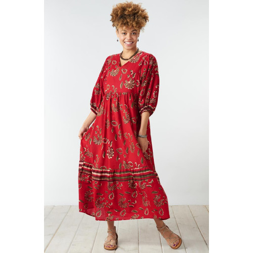 Zahara Blouson Maxi Dress - Salsa Zahara Blouson Maxi Dress - Salsa