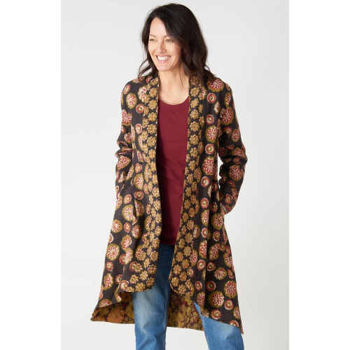 Shillong Reversible Swing Jacket - Port/Black/Multi Shillong Reversible Swing Jacket - Port/Black/Multi