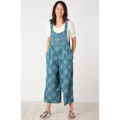 Deepti Cropped Overalls - Summer night